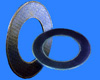 Expanded graphite cut gasket 