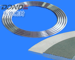 Serrated gasket