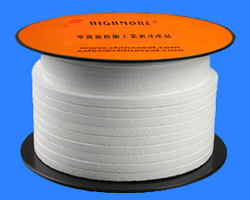 Pure PTFE fiber packing